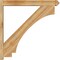 Ekena Millwork Imperial Arts & Crafts Rough Sawn Outlooker, Western Red Cedar, 6"W x 44"D x 44"H OUT06X44X44IMP03RWR - alternate 3